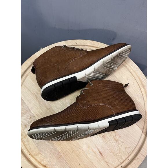 Parker Sky Chelsea Boots Mens 10M Brown Ankle Classic Casual - Picture 3 of 8